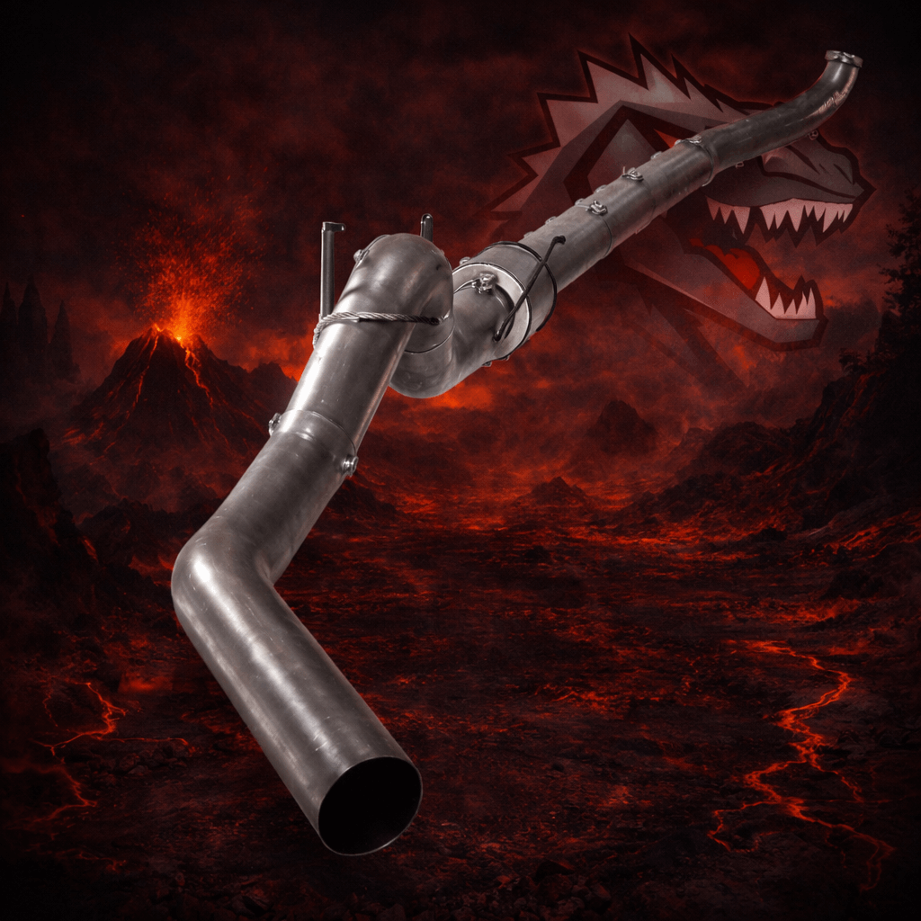 Add-on | Delete Exhaust System | Dodge Ram Cummins 6.7L Cab Chassis