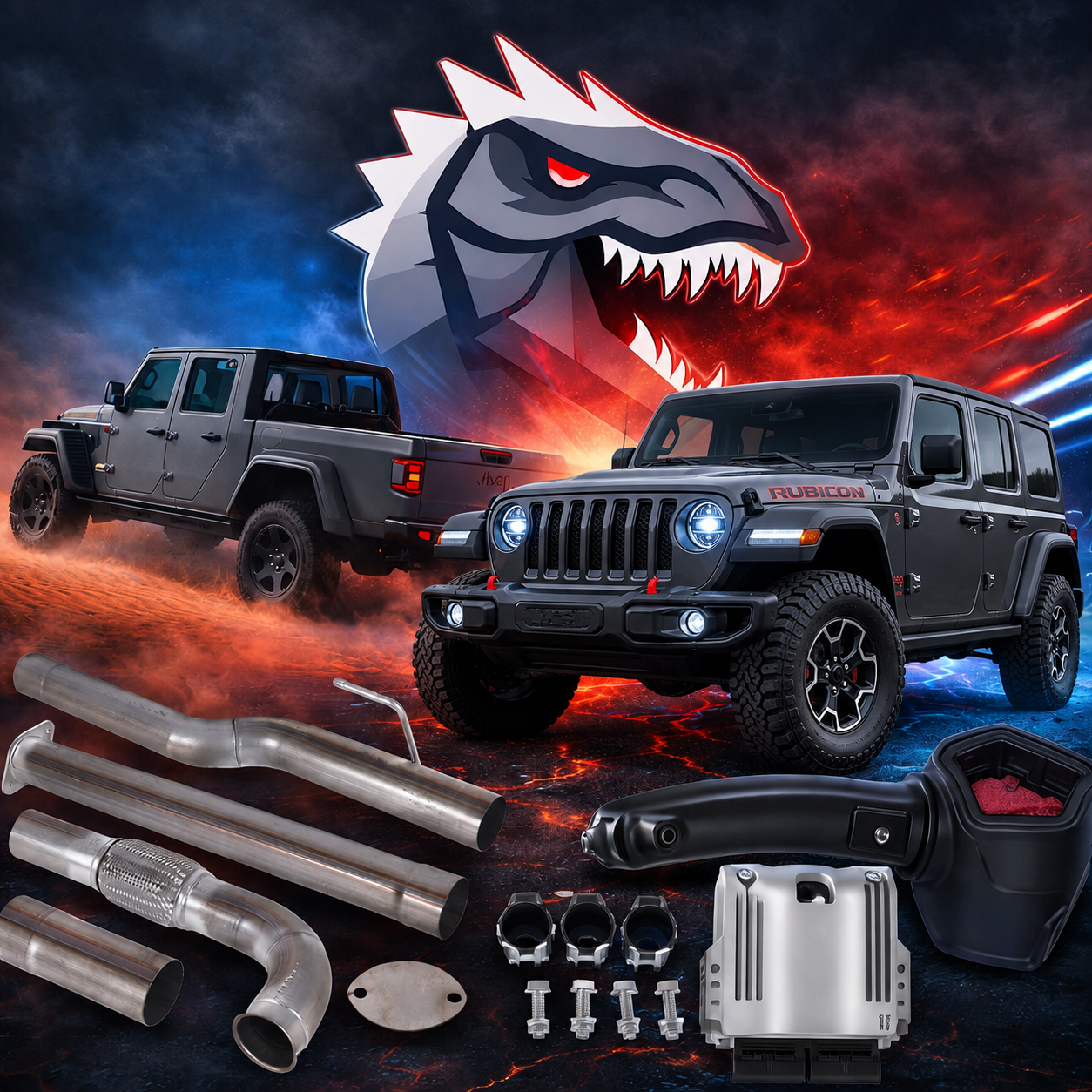 2019–2023 Jeep EcoDiesel 3.0L Delete Kits | Stage 1, 2 & 3 DPF, DEF & EGR Delete