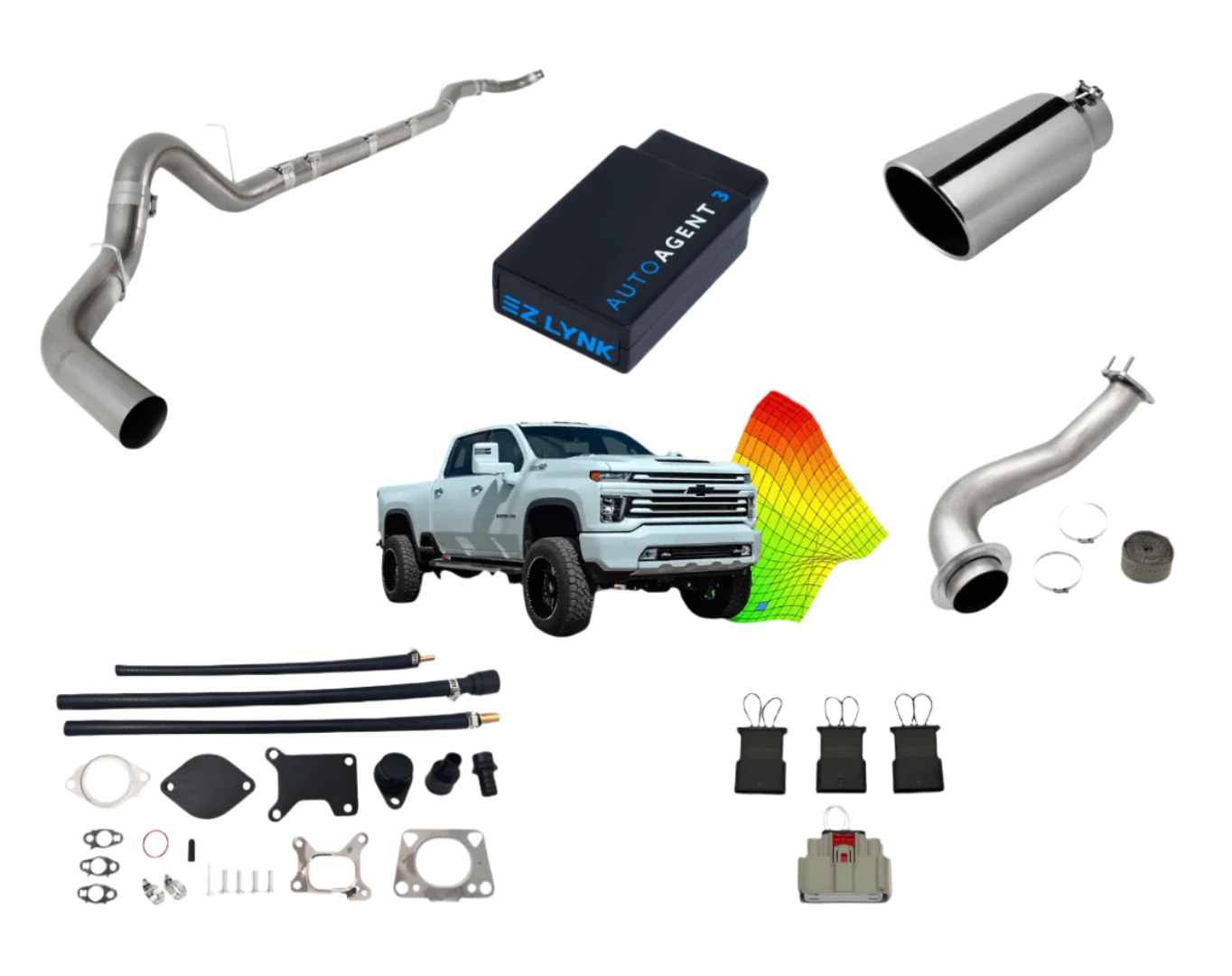 2017–2023 Chevy GMC Duramax L5P 6.6L EZ Lynk Delete Kits | Stage 1, 2 & 3 DPF, DEF & EGR