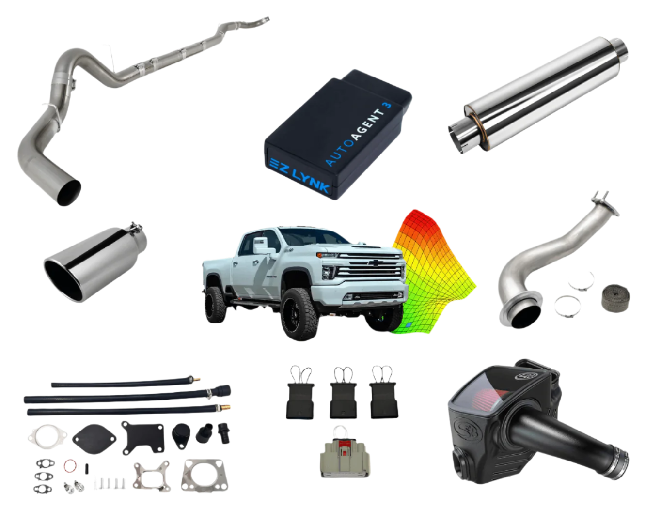 2017–2023 Chevy GMC Duramax L5P 6.6L EZ Lynk Delete Kits | Stage 1, 2 & 3 DPF, DEF & EGR