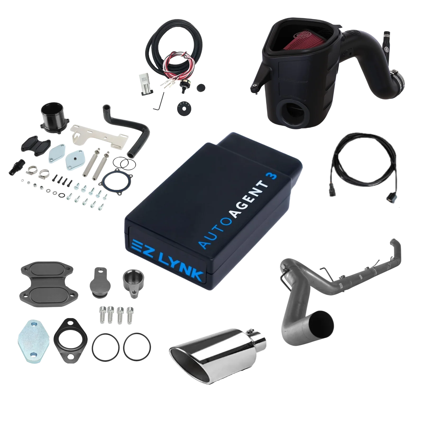 Ram Cummins 6.7L 2007.5–2017 EZ Lynk DPF/DEF/EGR Delete Kit Packages