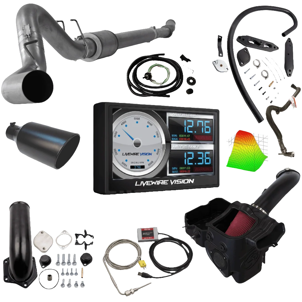 2011–2019 Ford Powerstroke 6.7L DPF DEF EGR Delete Kits | Stage 1–3+ VIN Custom Tuning