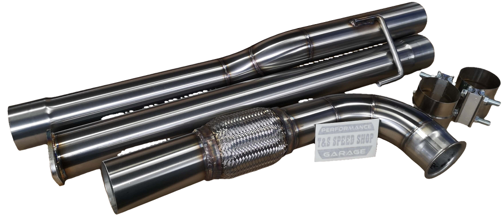 2019-2024 RAM ECODIESEL | CUSTOM STAINLESS STEEL DELETE PIPES