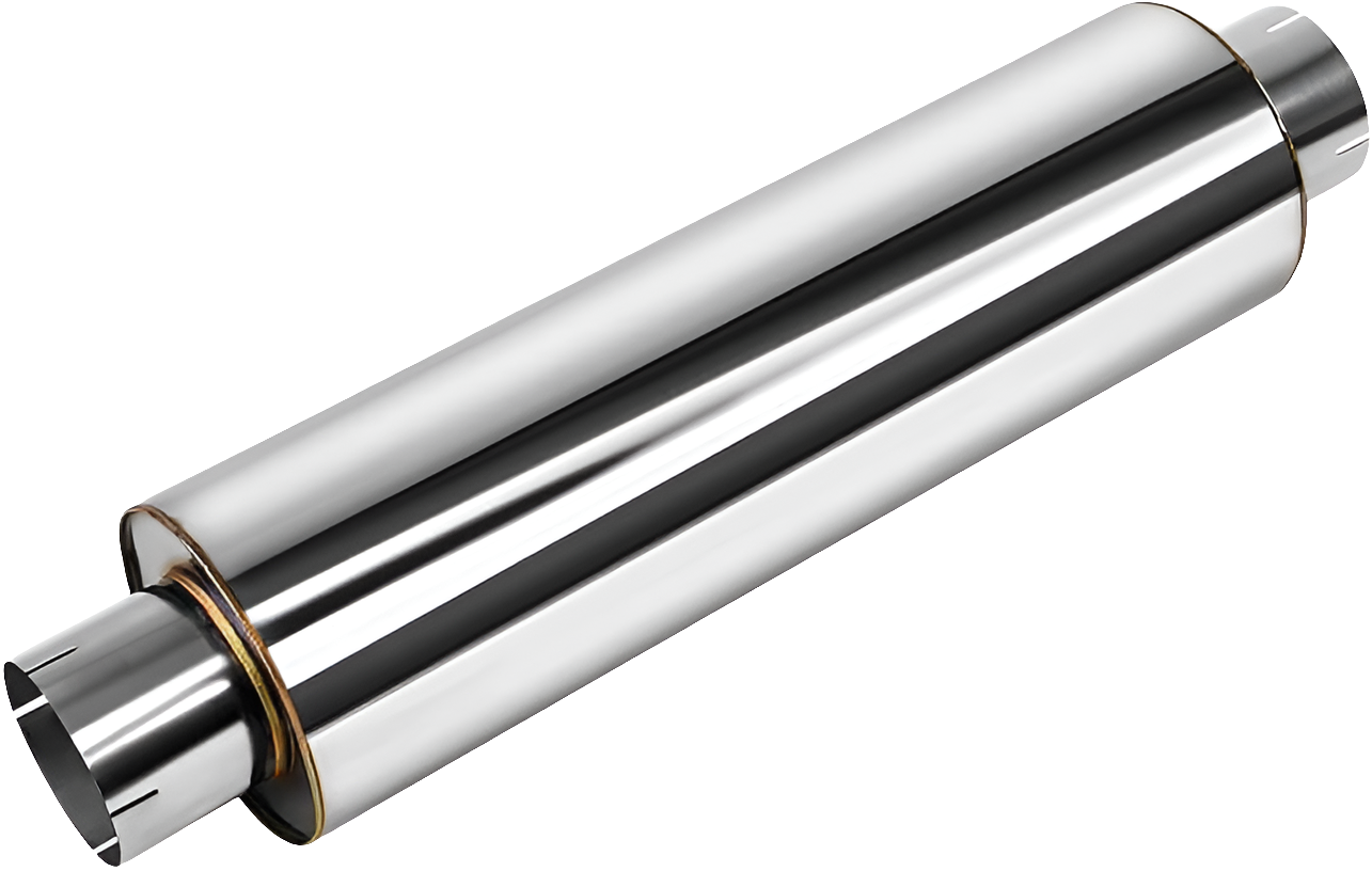 Straight-Through Diesel Muffler 3” / 4” / 5” | T409 Stainless | Dyno Diesels