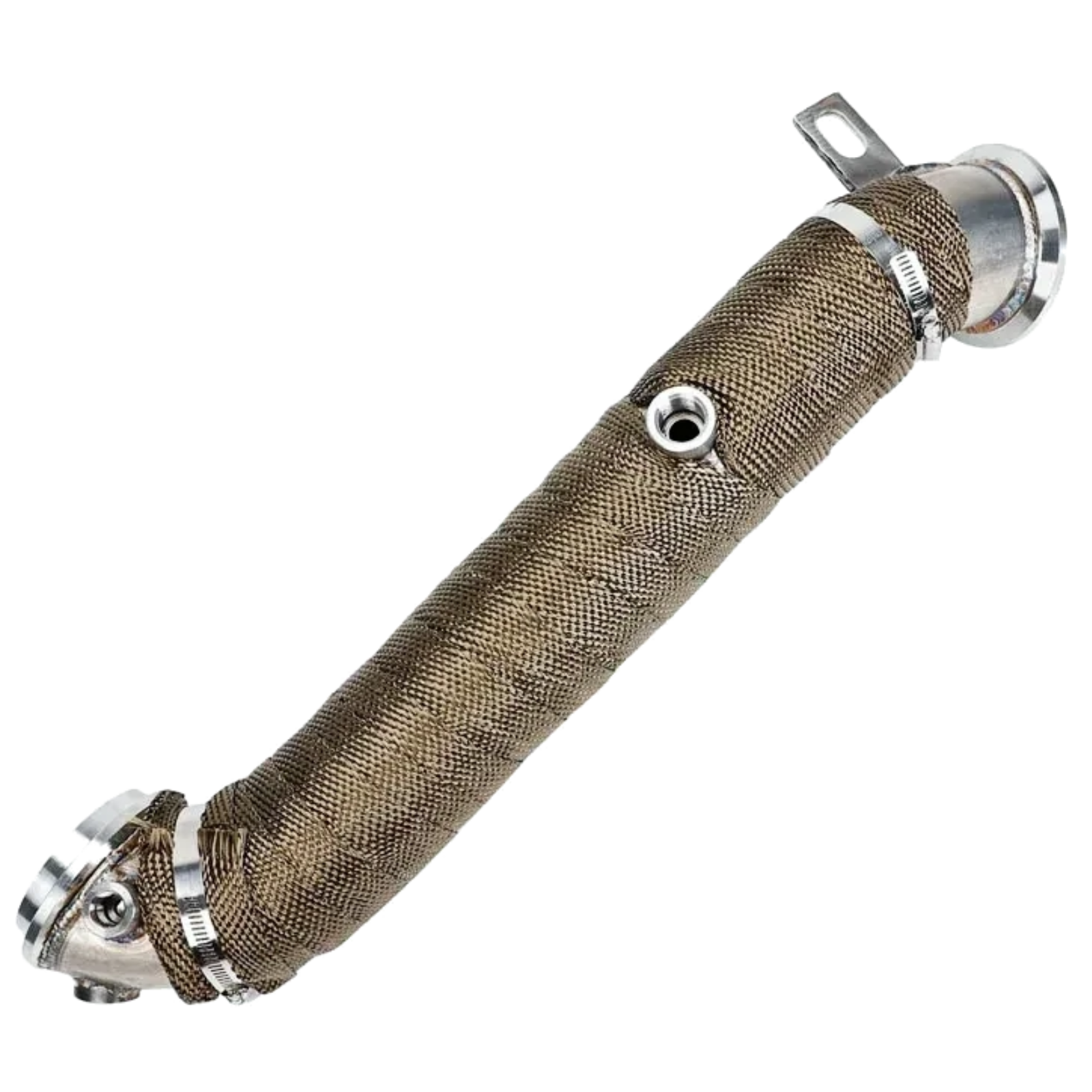 Add-on | Downpipes | 3” High-Flow Turbo Downpipe w/ Heat Wrap | Duramax & Powerstroke