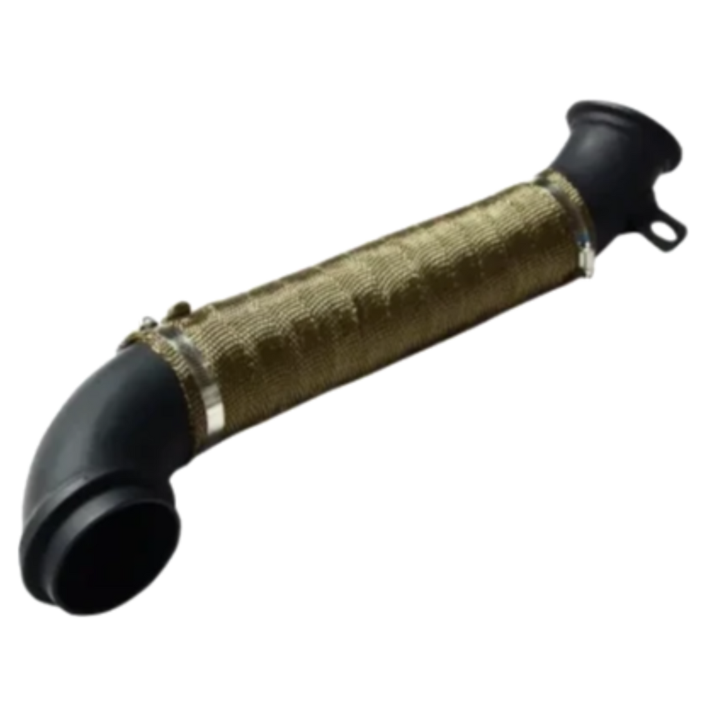 Add-on | Downpipes | 3” High-Flow Turbo Downpipe w/ Heat Wrap | Duramax & Powerstroke