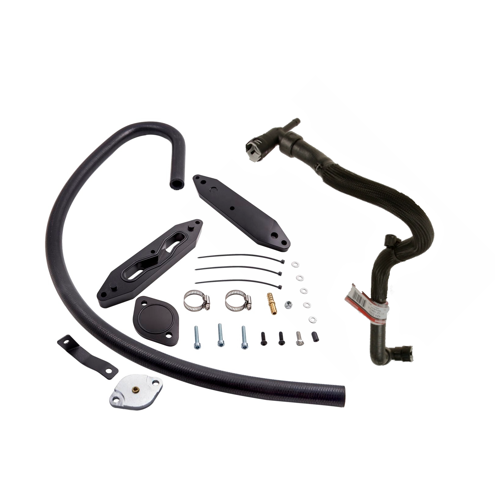 Ford Powerstroke 6.7L CNC EGR Delete Kit w/ Pass-Through Plates | 2011–2025 | Dyno Diesels