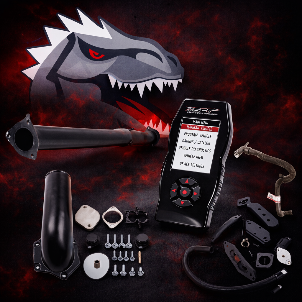 2008–2010 Ford Powerstroke 6.4L Delete Kits | Stage 1, 2, 3 & 3+ Tuning Packages