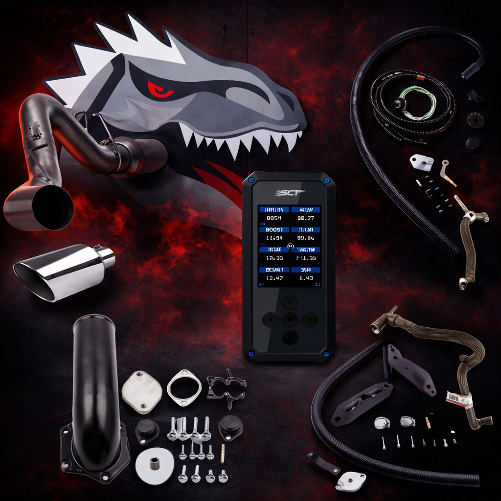 2008–2010 Ford Powerstroke 6.4L Delete Kits | Stage 1, 2, 3 & 3+ Tuning Packages