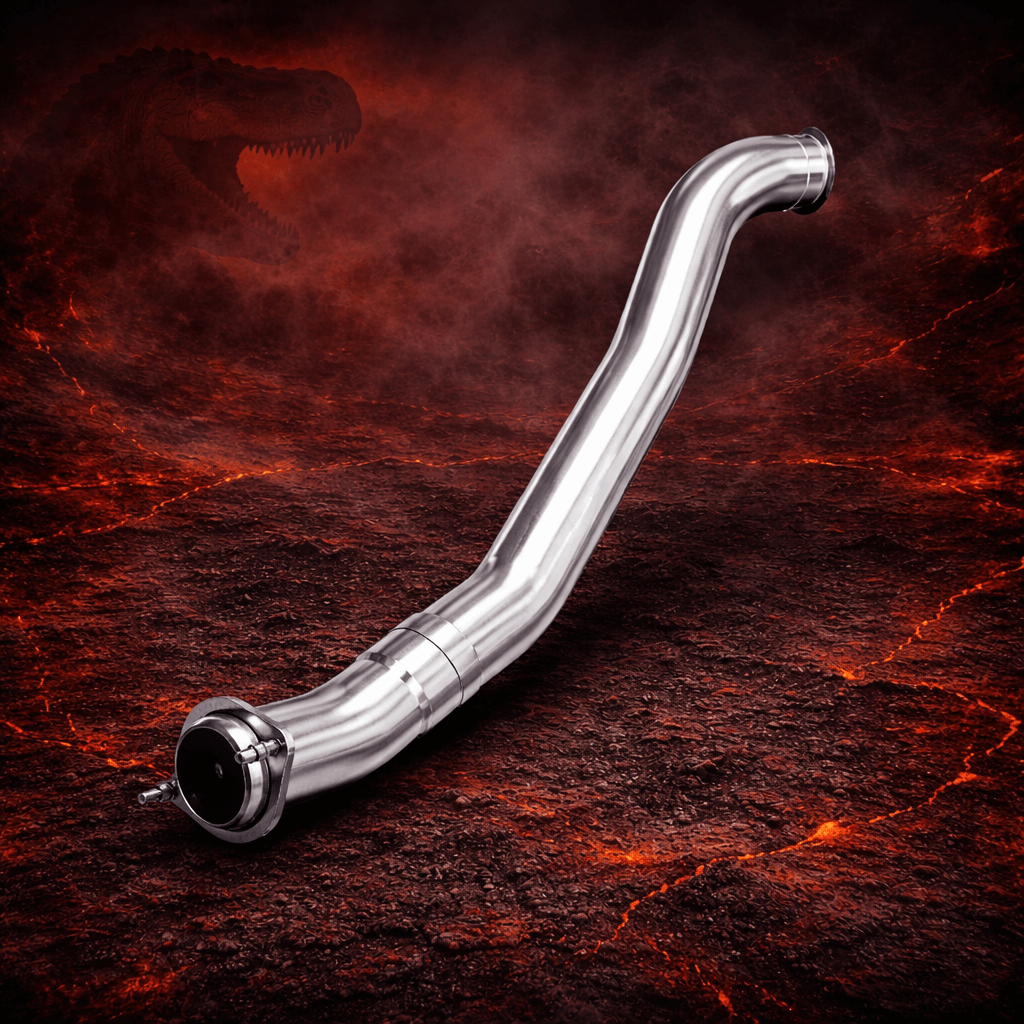 3″ Stainless Performance Downpipe for 2008–2026 Ford Powerstroke 6.4L & 6.7L | Dyno Diesels