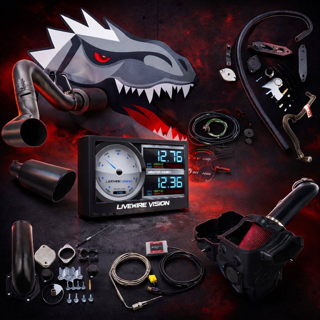 2008–2010 Ford Powerstroke 6.4L Delete Kits | Stage 1, 2, 3 & 3+ Tuning Packages