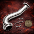 Add-on | Downpipes | 3” High-Flow Turbo Downpipe w/ Heat Wrap | Duramax & Powerstroke