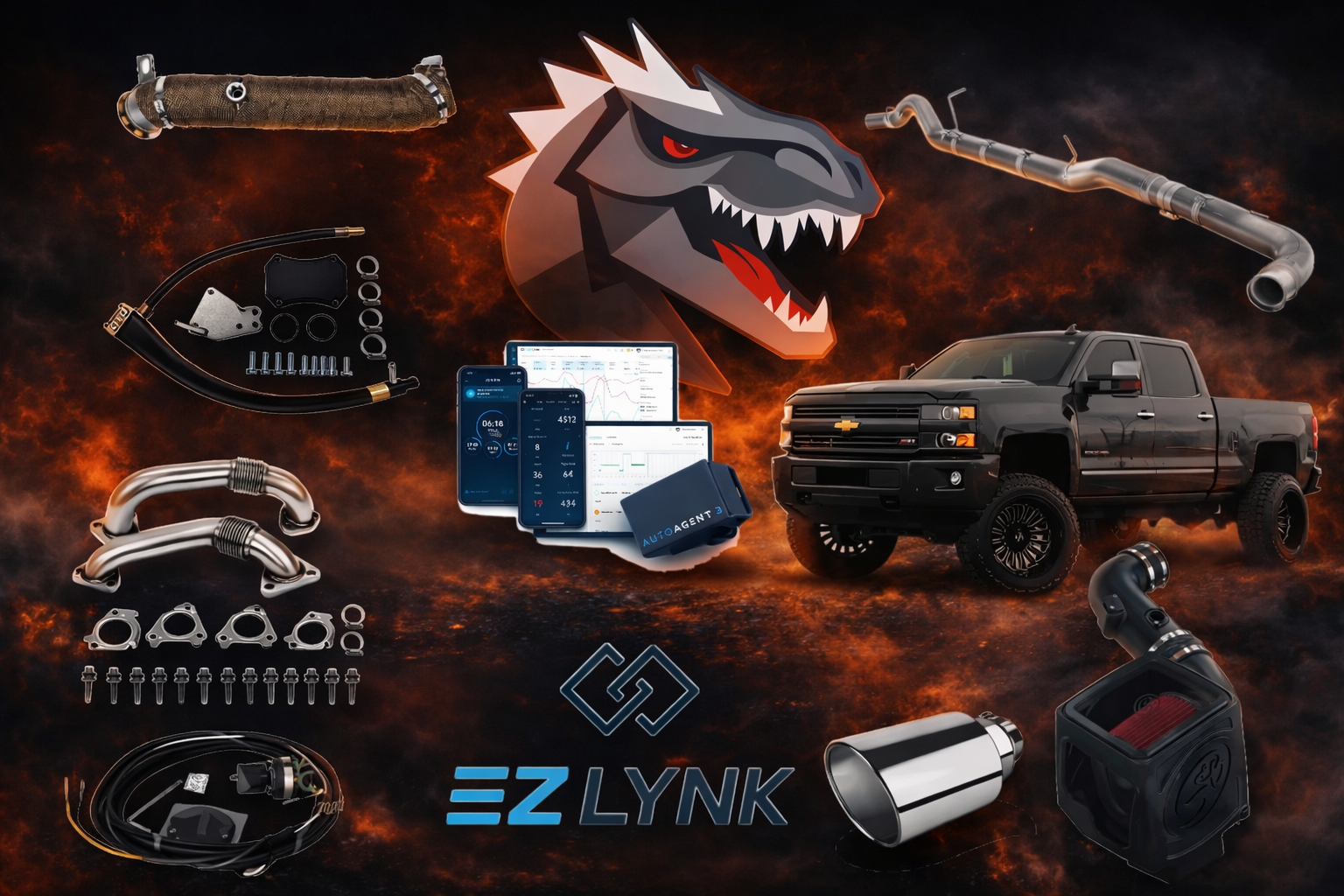 2011–2016 Duramax LML Delete Kit | Chevy GMC 6.6L | Stage 1–3 EZ Lynk