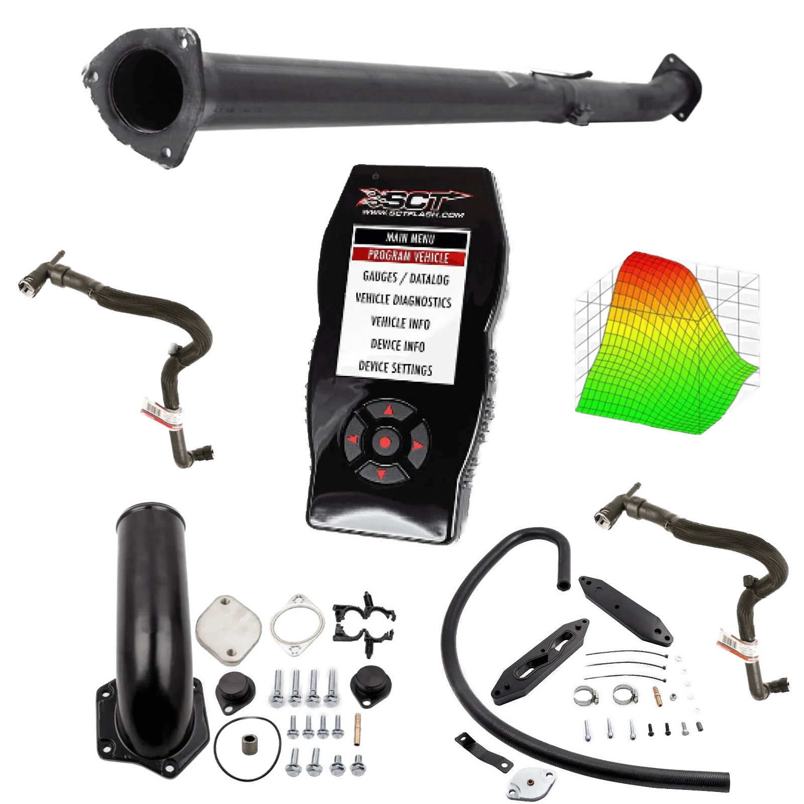 2011–2019 Ford Powerstroke 6.7L DPF DEF EGR Delete Kits | Stage 1–3+ VIN Custom Tuning